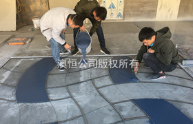 奥贝石-新型无机磨石施工工艺
