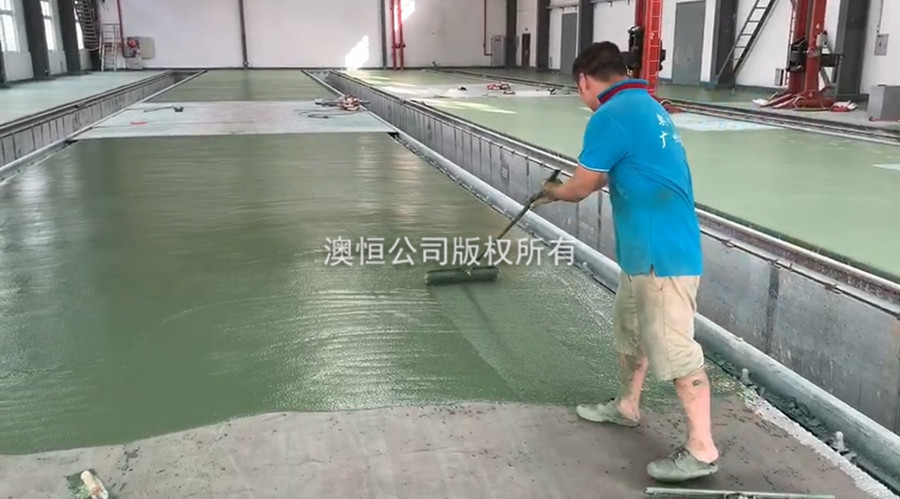 Guangzhou Aoheng self-leveling construction process